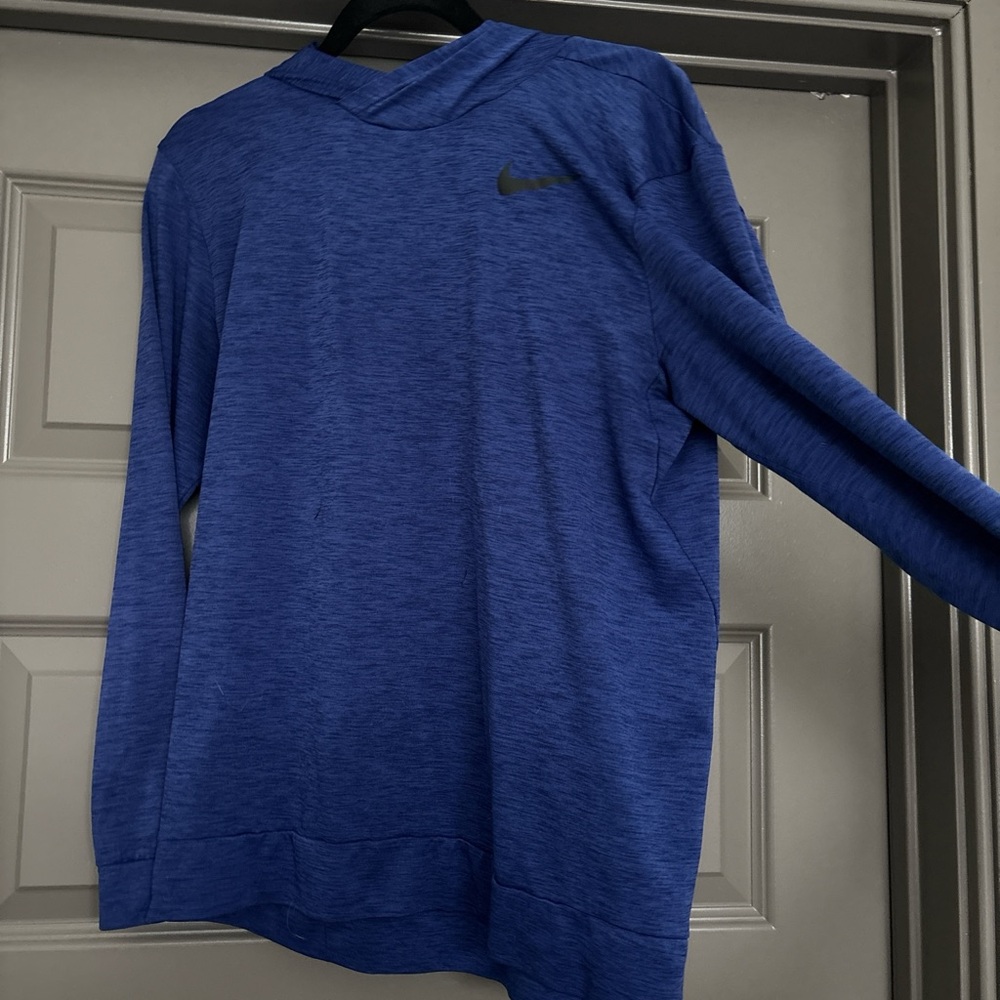 Nike Dri-FIT Blue Hoodie